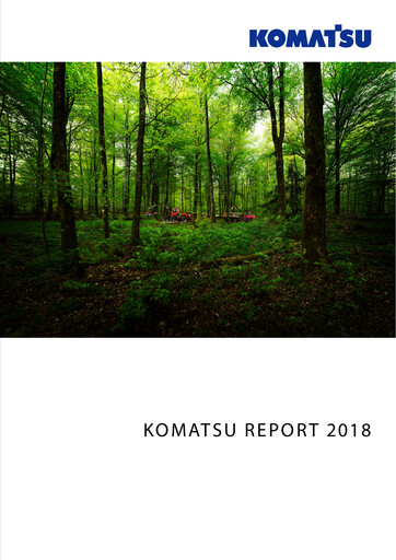 Thumbnail Komatsu Annual Report 2018