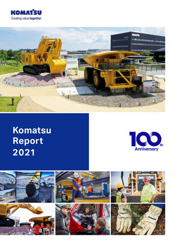Thumbnail Komatsu Annual Report 2021