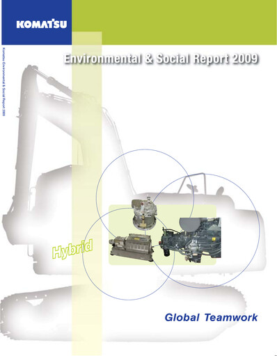 Thumbnail Komatsu ESG Report 2009