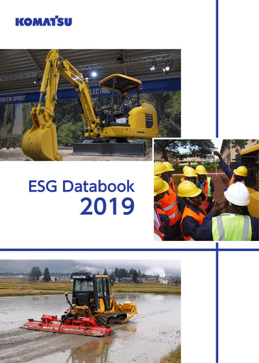 Thumbnail Komatsu ESG Report 2019