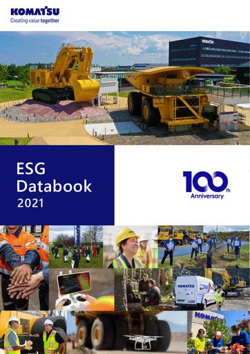 Thumbnail Komatsu ESG Report 2021