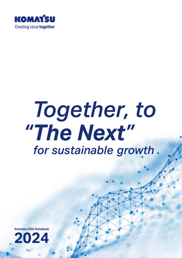Thumbnail Komatsu ESG Report 2024