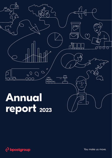 Vorschaubild Bpost Jahresbericht 2023