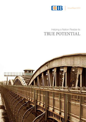 Thumbnail Commercial International Bank Annual Report 2013