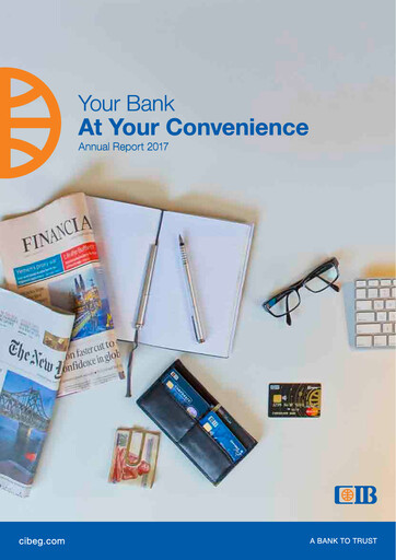 Thumbnail Commercial International Bank Annual Report 2017