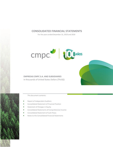 Thumbnail Empresas CMPC Financial Statement 2019
