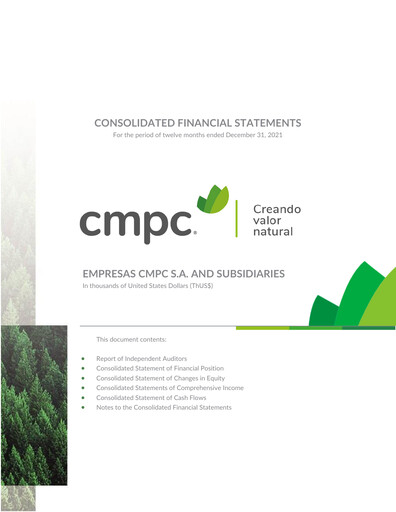 Thumbnail Empresas CMPC Financial Statement 2021