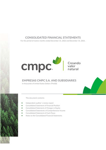 Thumbnail Empresas CMPC Financial Statement 2022