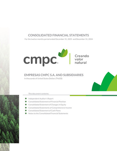 Thumbnail Empresas CMPC Financial Statement 2025