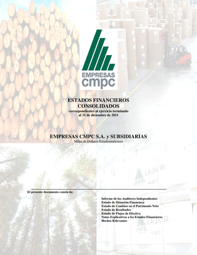 Thumbnail Empresas CMPC Financial Statement 2011