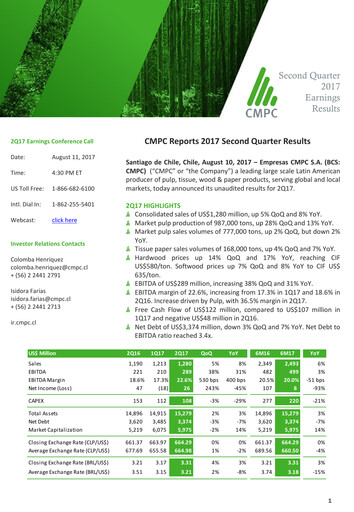 Thumbnail Empresas CMPC Quarterly Report 2017-q2