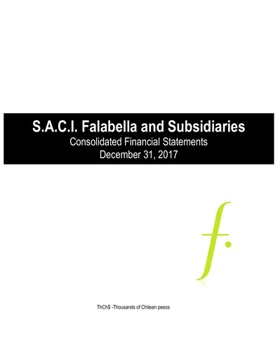 Vorschaubild Falabella
 Finanzmitteilung 2017