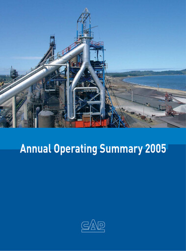 Thumbnail Compañía de Acero del Pacífico
 Annual Report 2005
