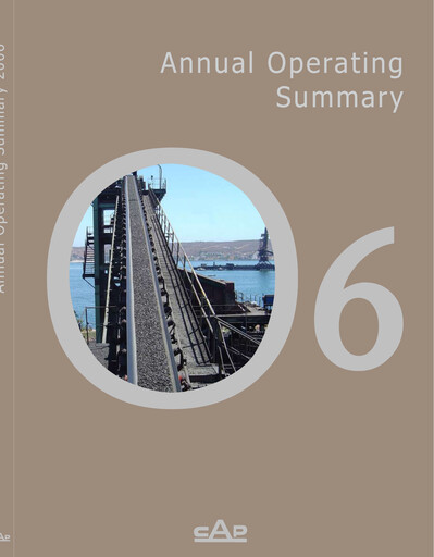 Thumbnail Compañía de Acero del Pacífico
 Annual Report 2006