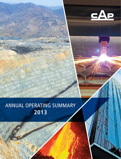 Thumbnail Compañía de Acero del Pacífico
 Annual Report 2013