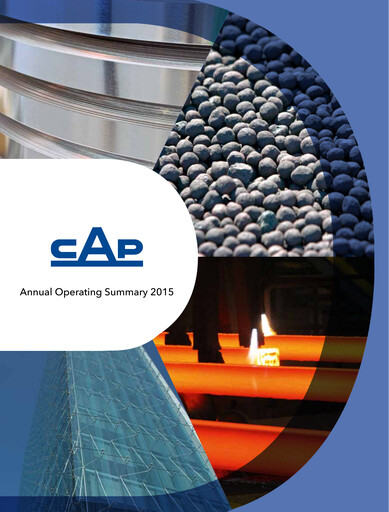 Thumbnail Compañía de Acero del Pacífico
 Annual Report 2015