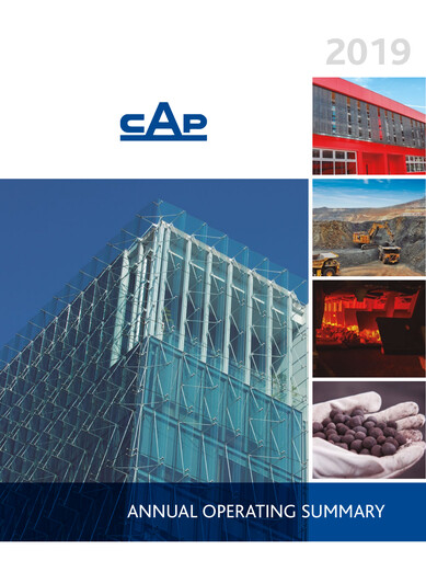 Thumbnail Compañía de Acero del Pacífico
 Annual Report 2019