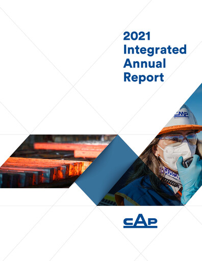 Thumbnail Compañía de Acero del Pacífico
 Annual Report 2021