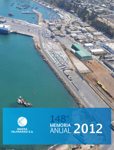 Thumbnail Minera Valparaíso Annual Report 2012