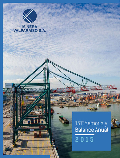 Thumbnail Minera Valparaíso Annual Report 2015