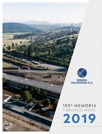 Thumbnail Minera Valparaíso Annual Report 2019