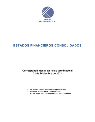Thumbnail Minera Valparaíso Financial Statement 2021