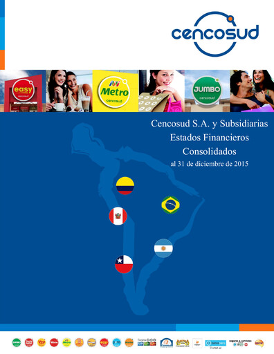 Thumbnail Cencosud
 Financial Statement 2015