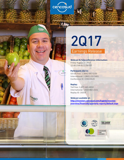 Thumbnail Cencosud
 Quarterly Report 2017-q2