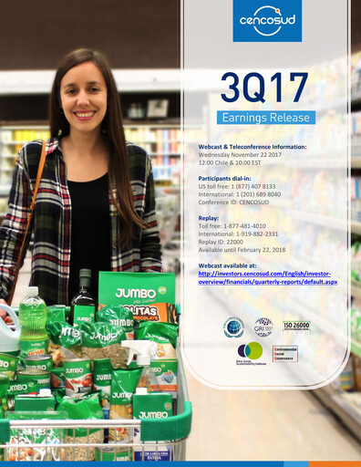 Thumbnail Cencosud
 Quarterly Report 2017-q3