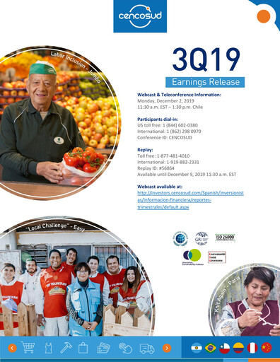 Thumbnail Cencosud
 Quarterly Report 2019-q3