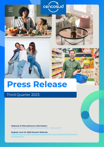 Thumbnail Cencosud
 Quarterly Report 2023-q3