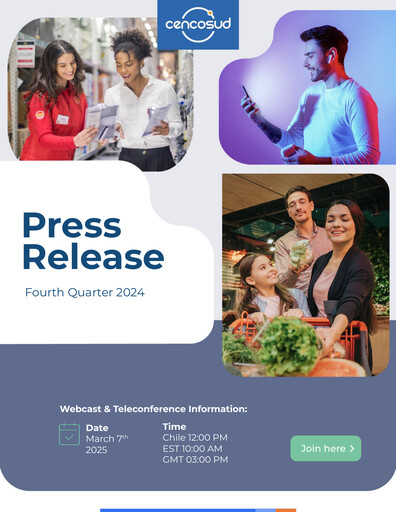 Thumbnail Cencosud
 Quarterly Report 2024-q4