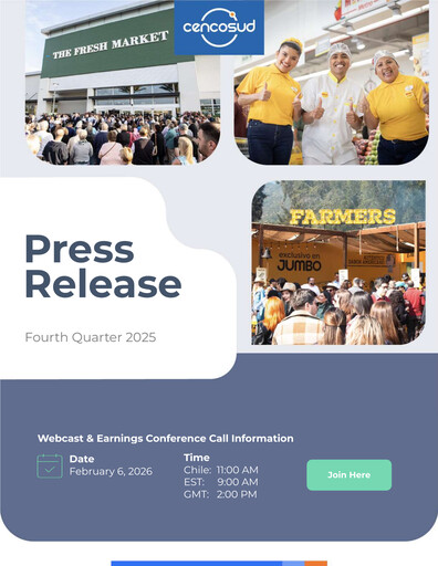 Thumbnail Cencosud
 Quarterly Report 2025-q4