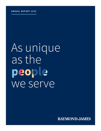Thumbnail Raymond James Financial Annual Report 2019