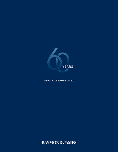 Thumbnail Raymond James Financial Annual Report 2022