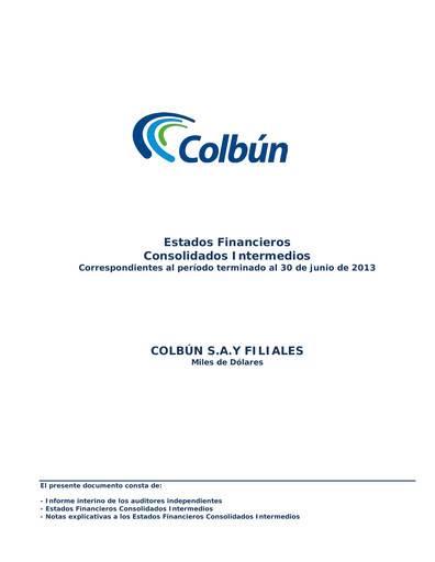 Thumbnail Colbún Financial Statement 2013-h1