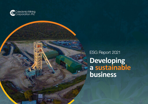 Thumbnail Caledonia Mining ESG Report 2021