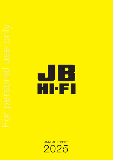 Thumbnail JB Hi-Fi
 Annual Report 2025