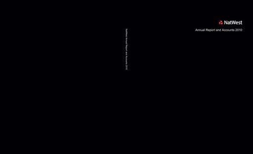 Miniature NatWest Group Rapport annuel 2010