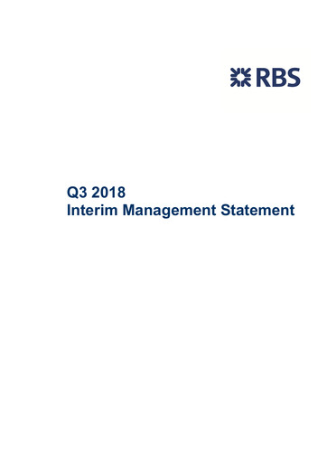 Thumbnail NatWest Group Quarterly Report 2018-q3