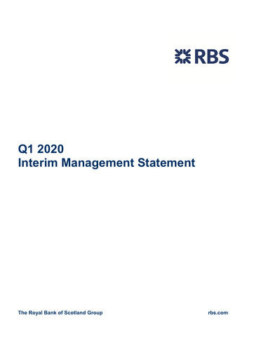 Thumbnail NatWest Group Quarterly Report 2020-q1