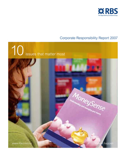 Miniature NatWest Group Rapport de durabilité 2007