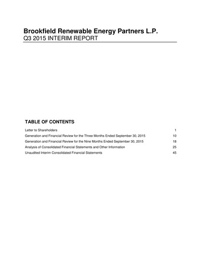 Vorschaubild Brookfield Renewable Quartalsbericht 2015-q3