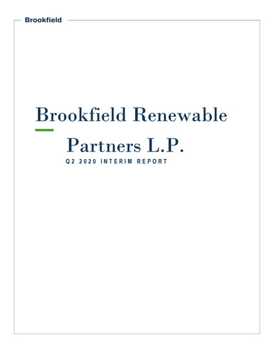 Vorschaubild Brookfield Renewable Quartalsbericht 2020-q2