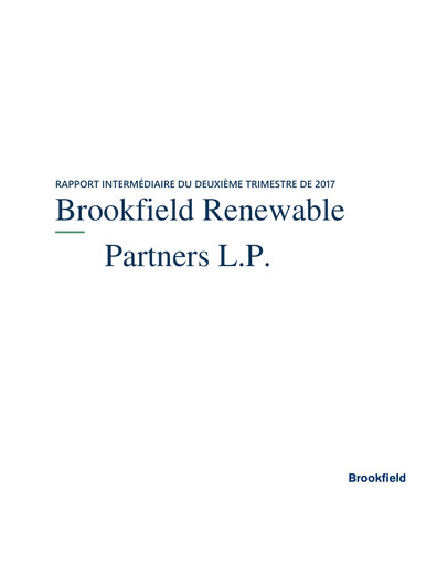 Vorschaubild Brookfield Renewable Quartalsbericht 2017-q2