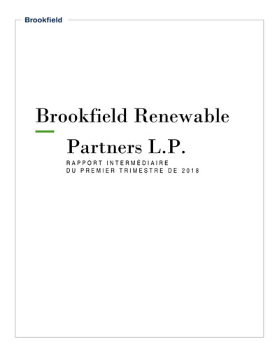 Vorschaubild Brookfield Renewable Quartalsbericht 2018-q1