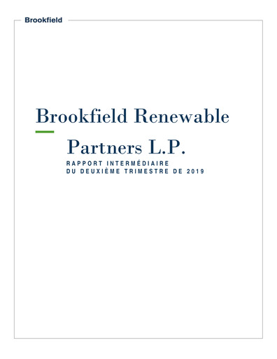 Vorschaubild Brookfield Renewable Quartalsbericht 2019-q2