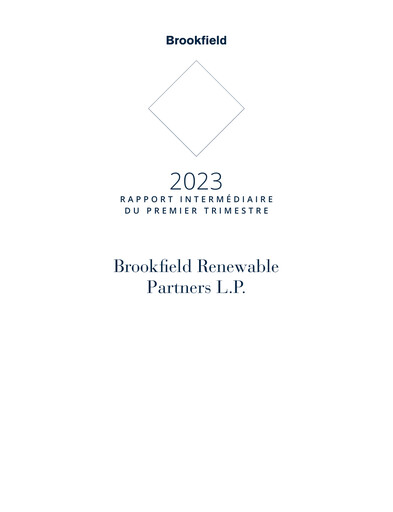 Vorschaubild Brookfield Renewable Quartalsbericht 2023-q1
