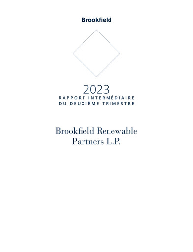 Vorschaubild Brookfield Renewable Quartalsbericht 2023-q2