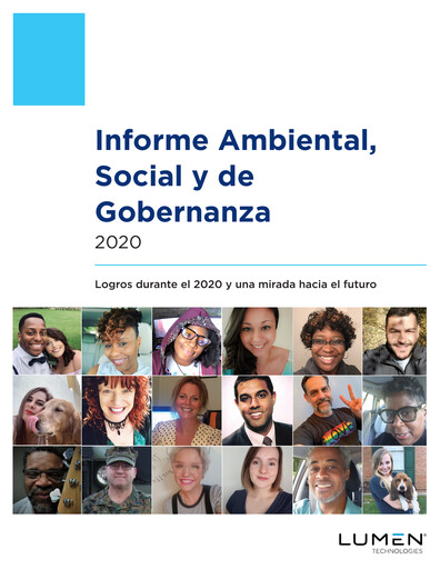 Vorschaubild Lumen Technologies ESG-Bericht 2020